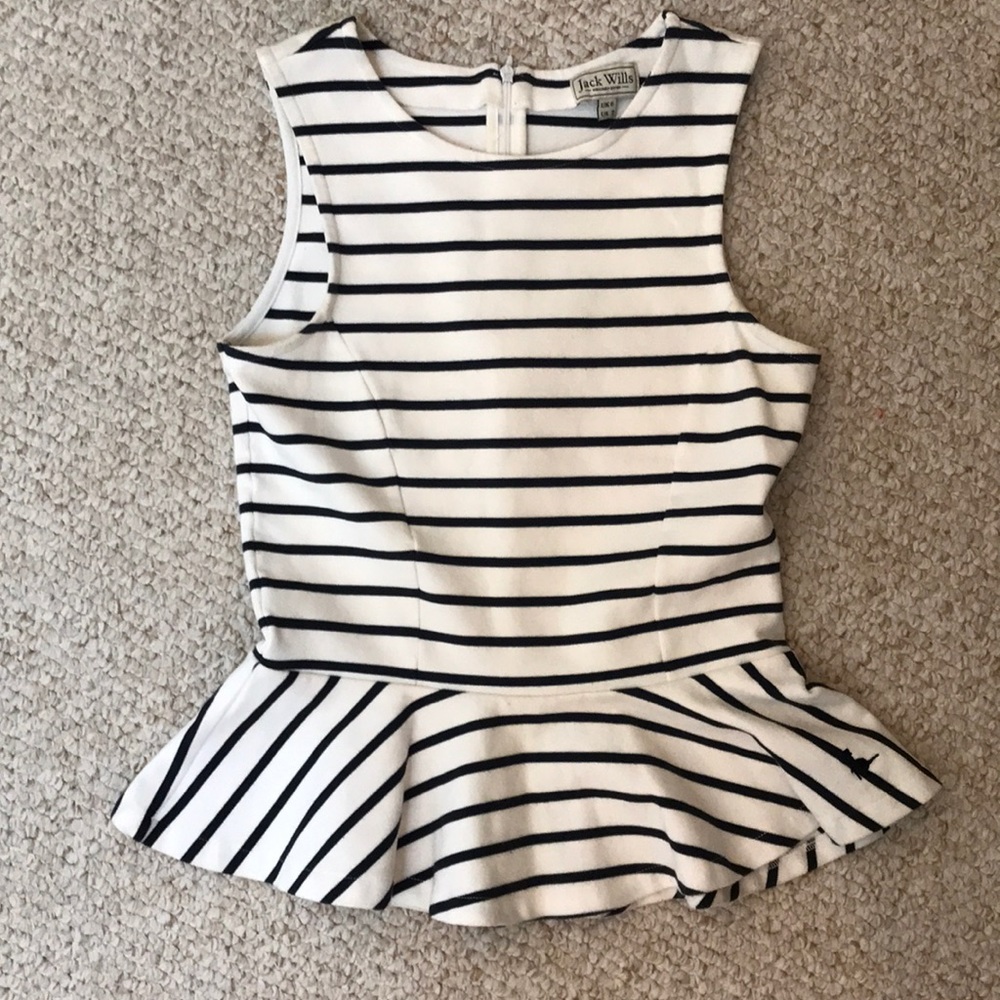 Peplum tank top